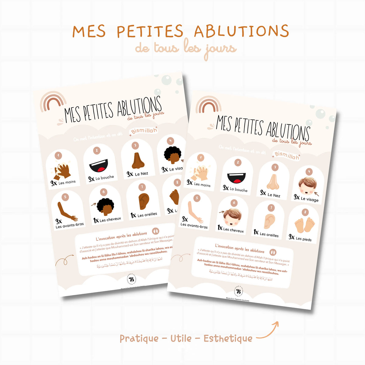 Mes petites ablutions Bloom and co papeterie