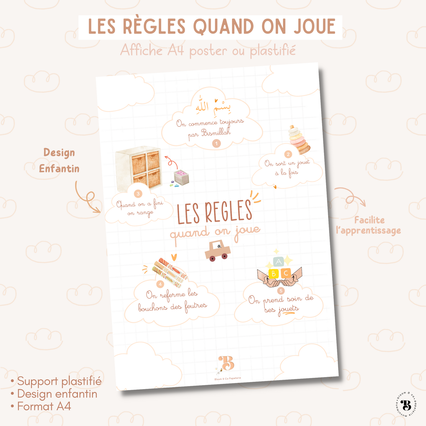 Affiche : Les règles quand on joue