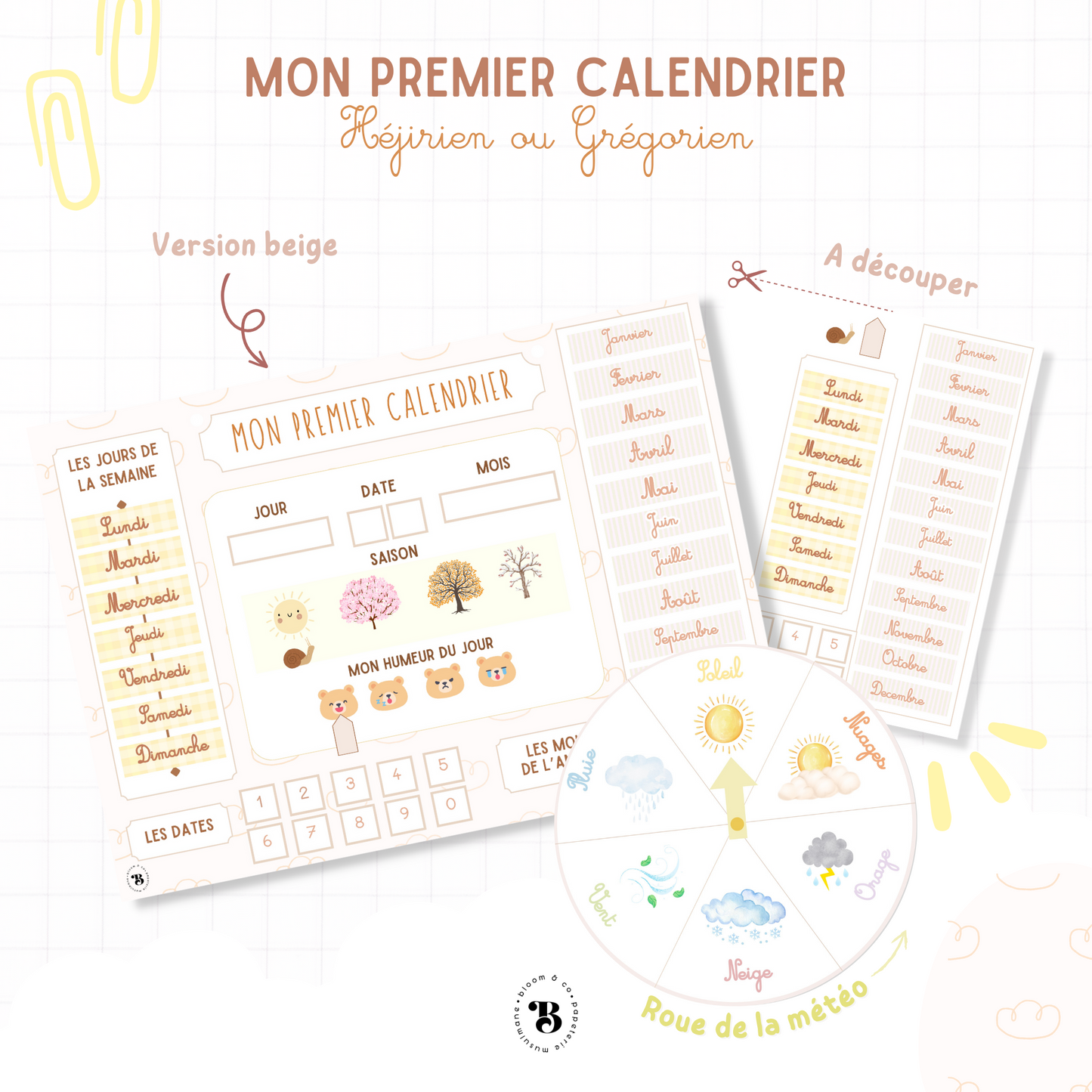 Mon premier calendrier