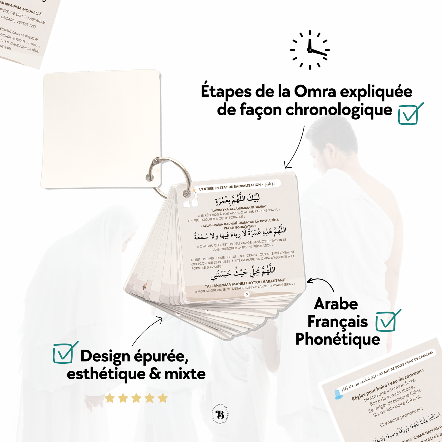 Mini guide Omra avec Lanière - Amazon