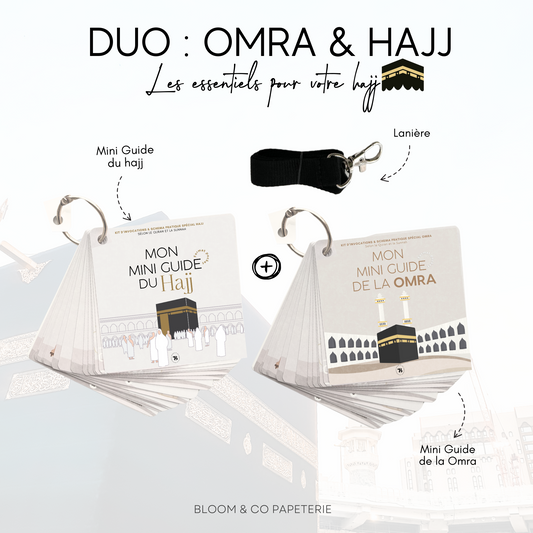 Duo : Omra & Hajj avec lanière