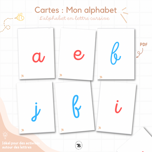 Cartes : Mon alphabet