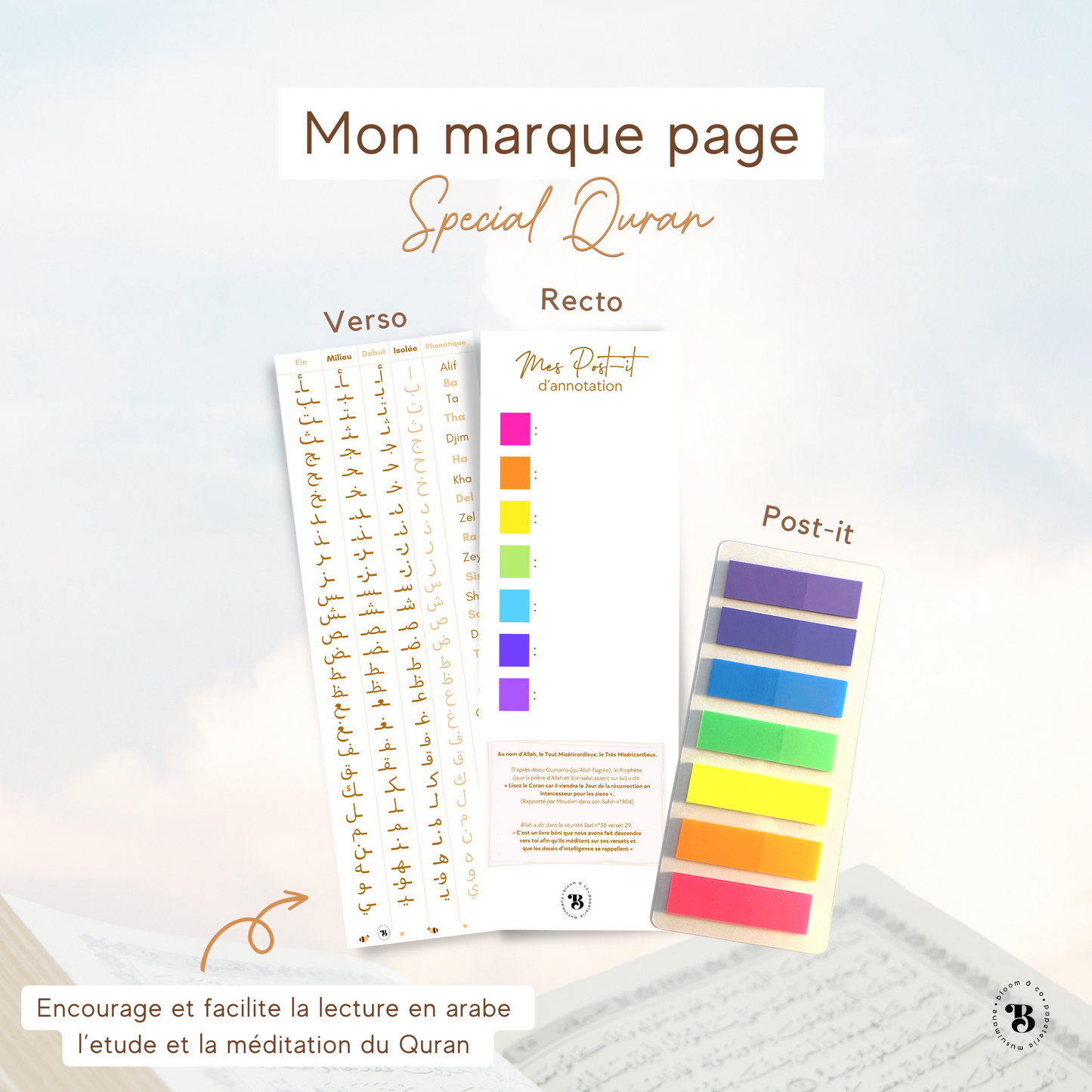 Marque page Spécial Quran