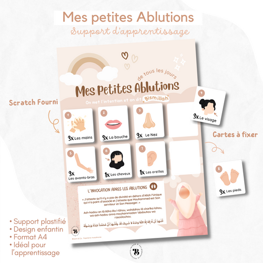 Support : Mes petites ablutions